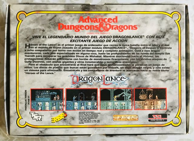 Juego ADVANCED DUNGEONS AND DRAGONS