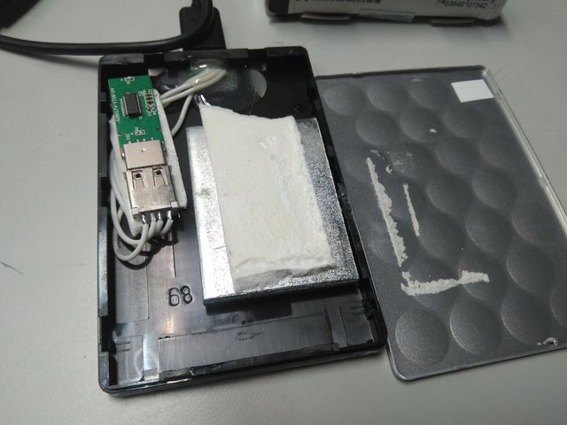 Disco duro 2TB averiado