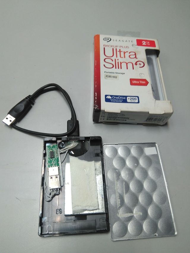 Disco duro 2TB averiado