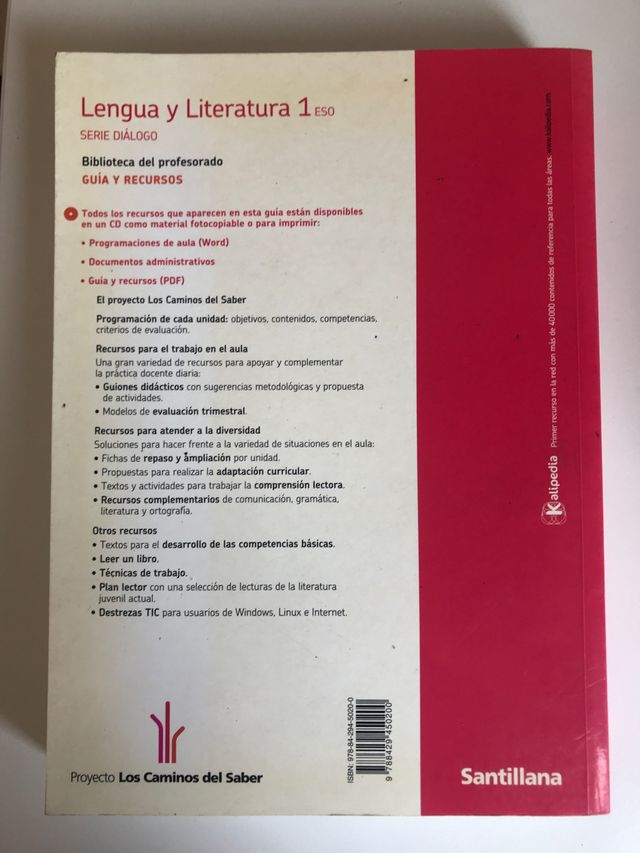Libro Profesorado Lengua Y Literatura 1º Eso De Segunda Mano Por 20 En Palma De Mallorca En Wallapop
