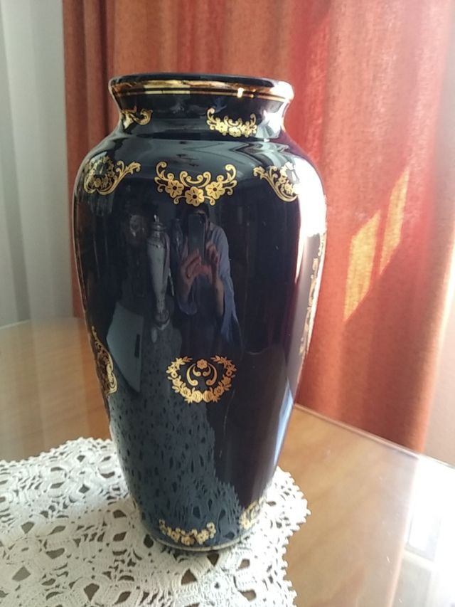 jarrón de porcelana