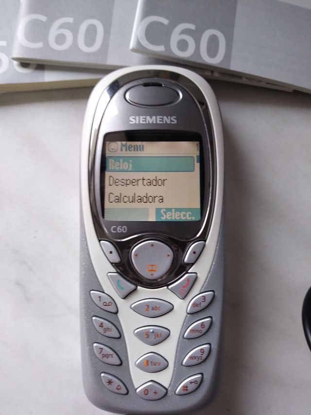 MÓVIL SIEMENS C-60 de segunda mano por 10 € en Arévalo en WALLAPOP