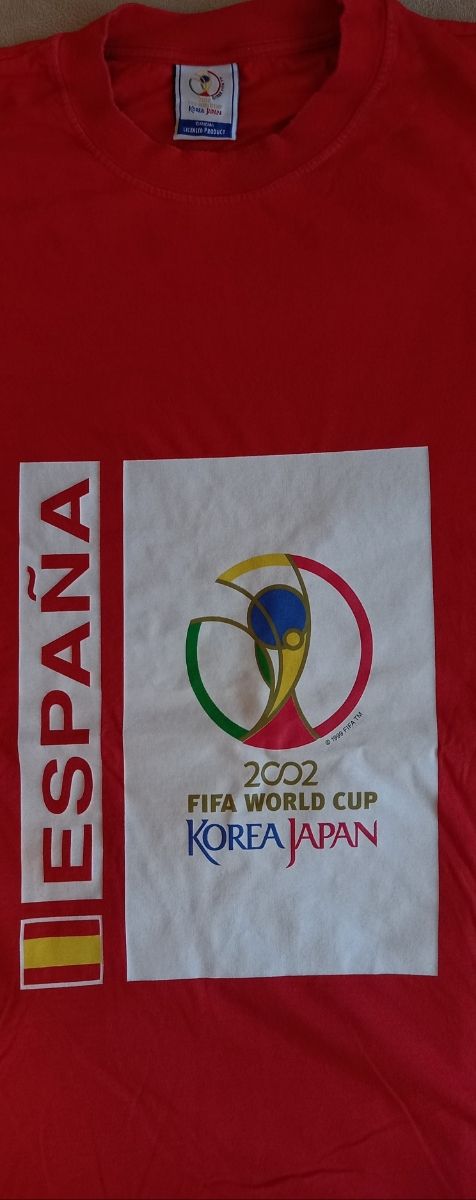 T-shirt commemorativa Spagna Robo Mundial 2002, XL