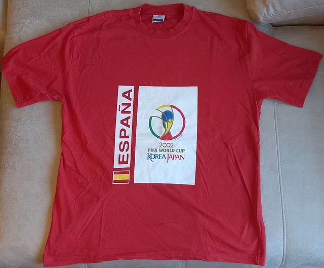 T-shirt commemorativa Spagna Robo Mundial 2002, XL