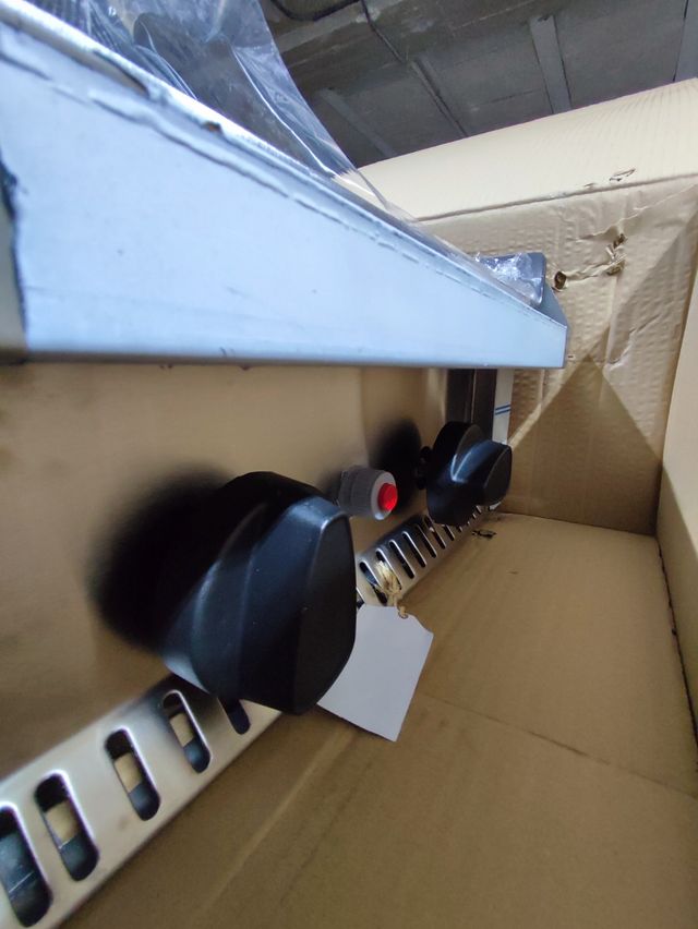 Plancha Mixta a gas con fogón rápido