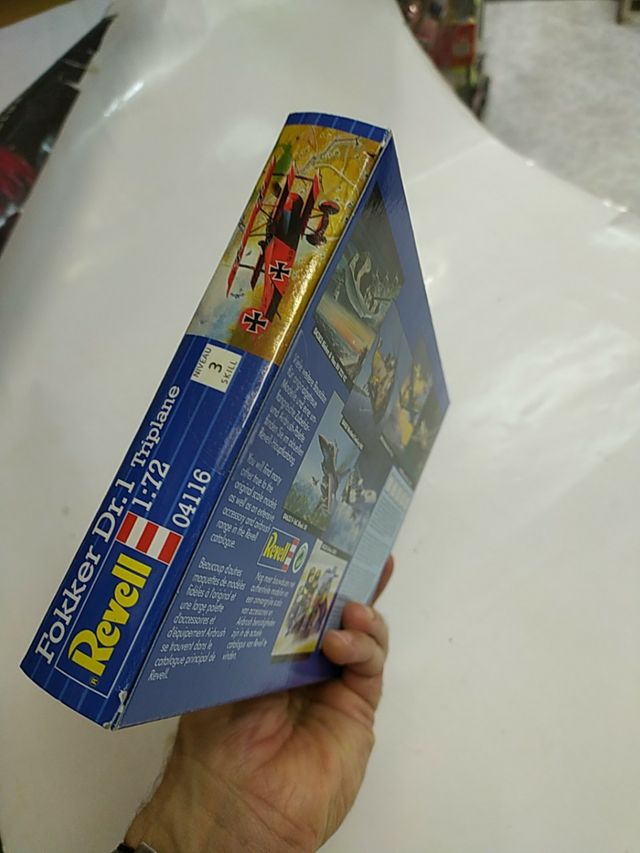 Maqueta avión Fokker Dr 1