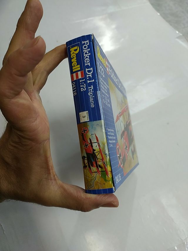 Maqueta avión Fokker Dr 1