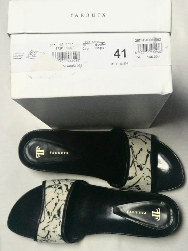 Sandalias Farrutx modelo Capri. Talla 41