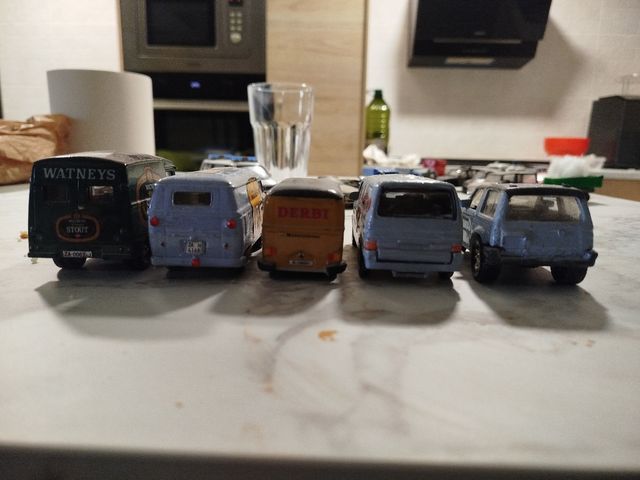 LOTE Furgonetas Colección 1/43