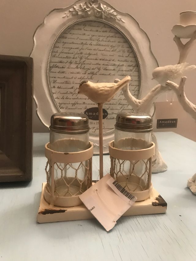 Marco candelabros y saleros