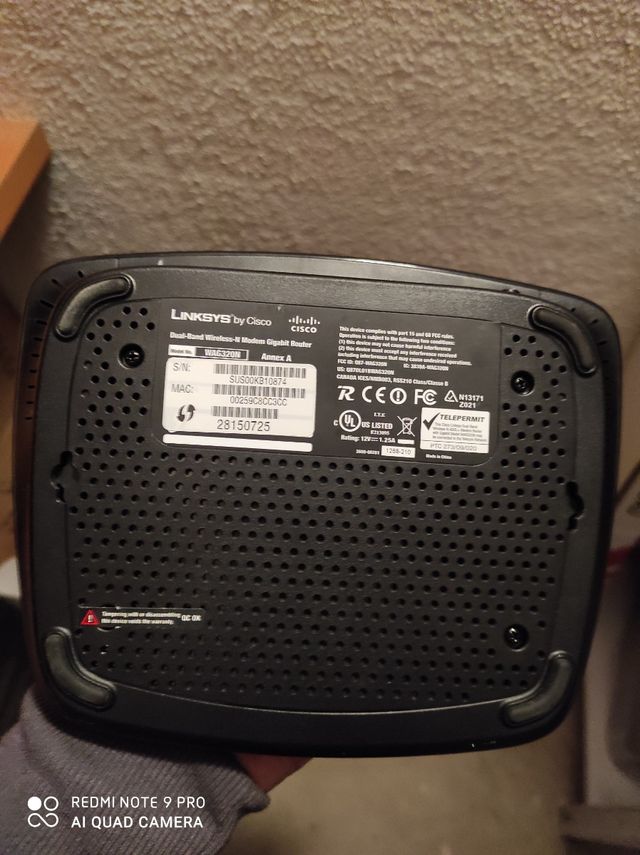 router lynksys by cisco modelo wag320 n