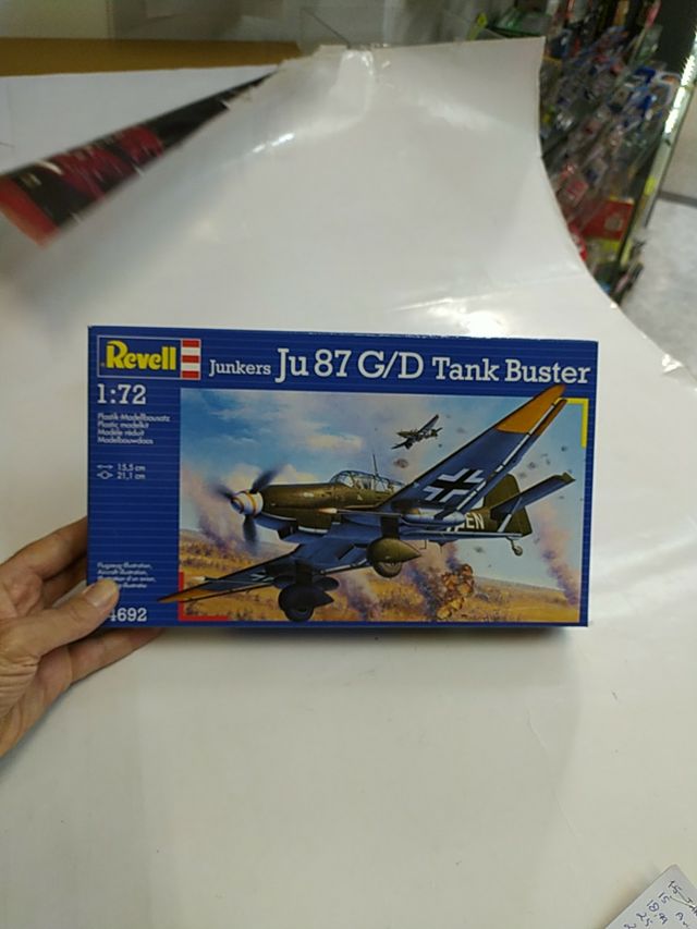 Maqueta avión Junkers Ju 87