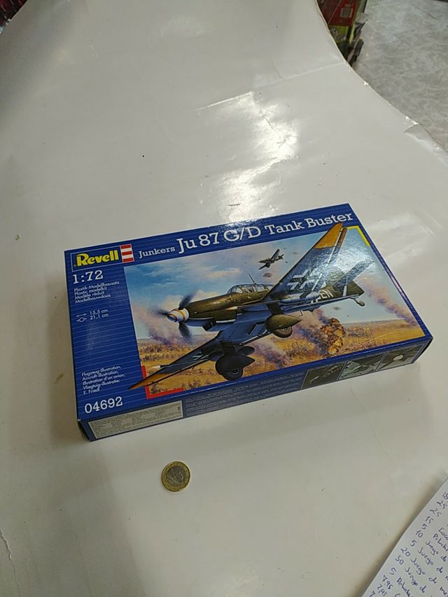 Maqueta avión Junkers Ju 87