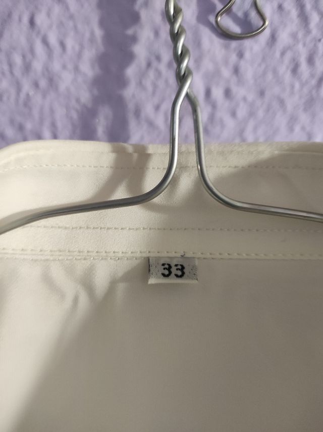 Camisa comunión con bordado