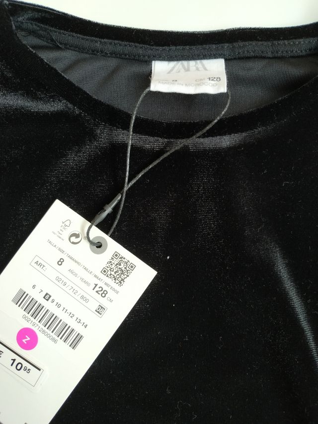 Camiseta Zara. T-8. Nueva