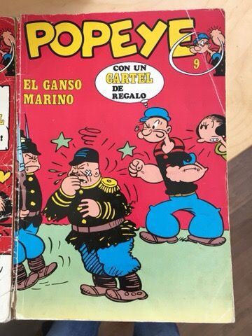 Popeye Buru lan 2, 4, 6 y 9