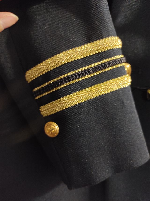 Chaqueta comunión azul marino