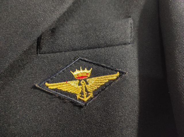 Chaqueta comunión azul marino