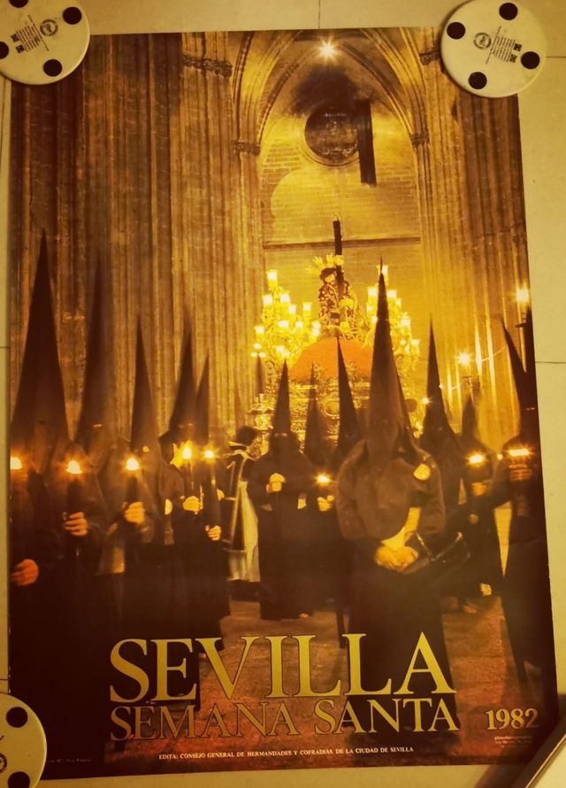 poster Semana Santa 1982 consejo de hermandades