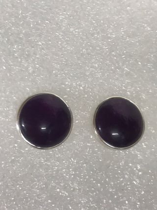 PENDIENTES TOUS MOD. Sucre. Color morado nuevo