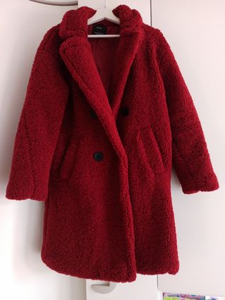 abrigo borreguillo mujer