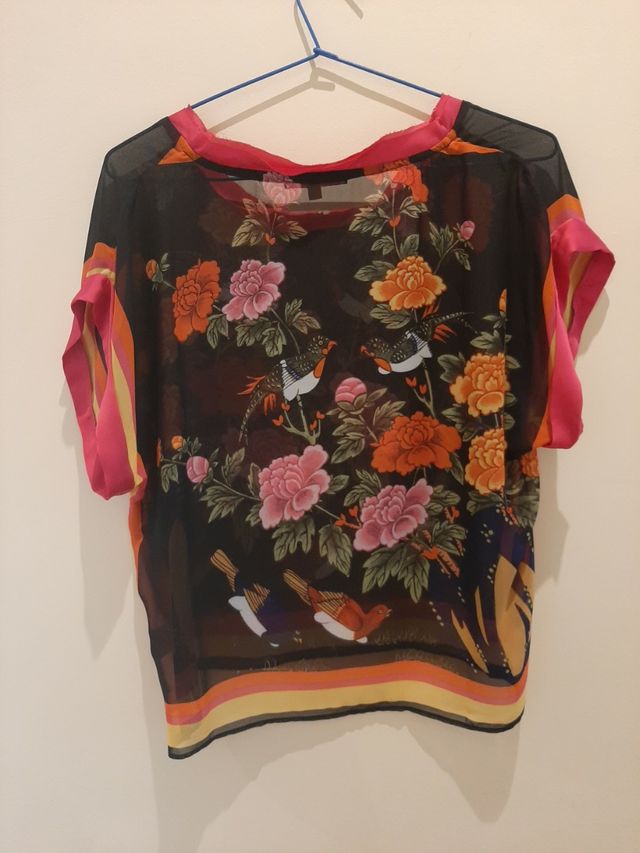 Blusa a manica corta