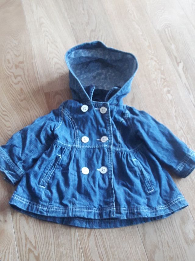 chamarra vaquera niña 9-12m