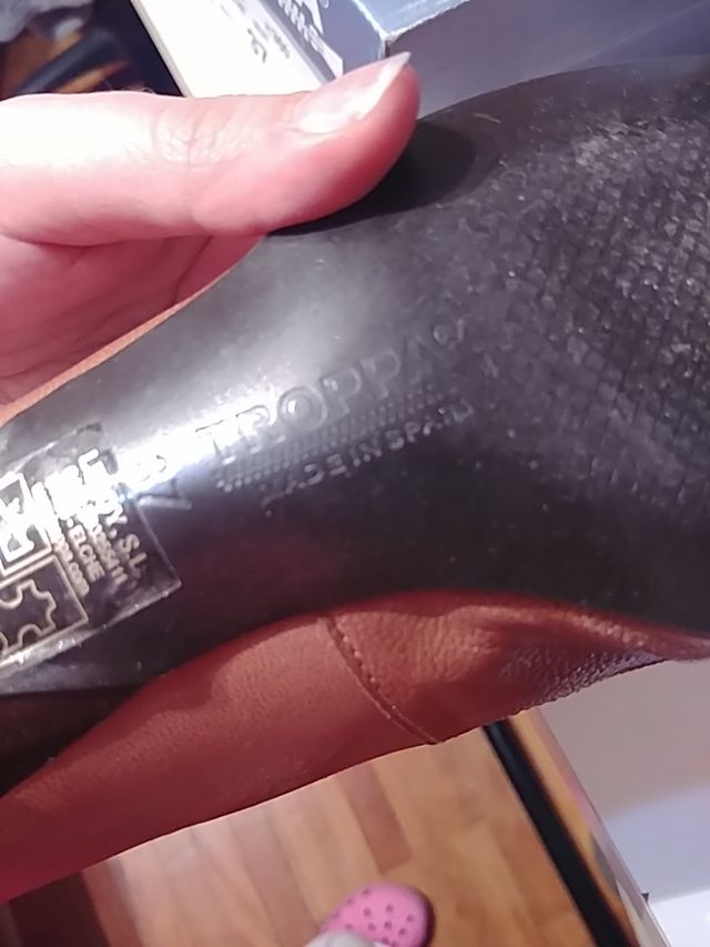 zapatos de cuero vintage. T.37. Troppa.