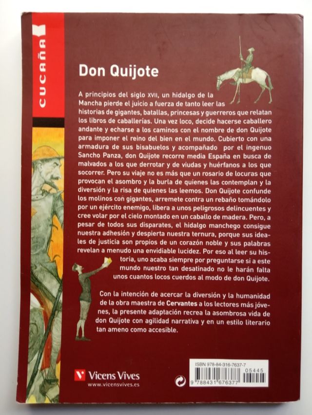 Libro Don Quijote