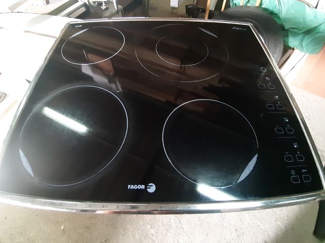 placa vitrocerámica 4 fuegos fagor