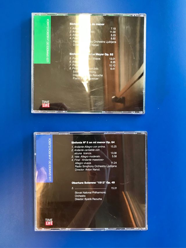 Álbum CD de Beethoven y Chaikovski