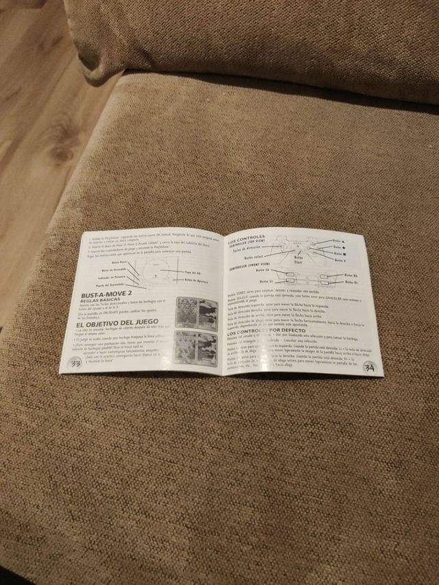 Manuale Bust a Move 2 Ps1