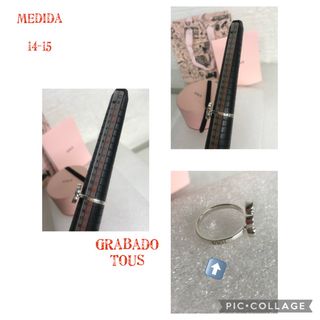 ANILLO TOUS FLOR PLATA TALLA 14-15