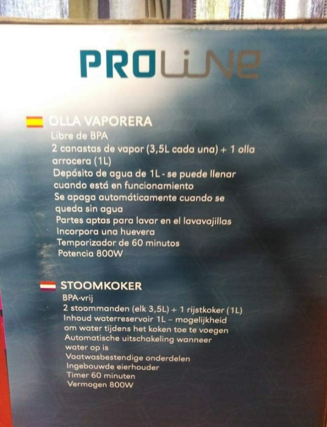 NUEVA Vaporera - olla a vapor