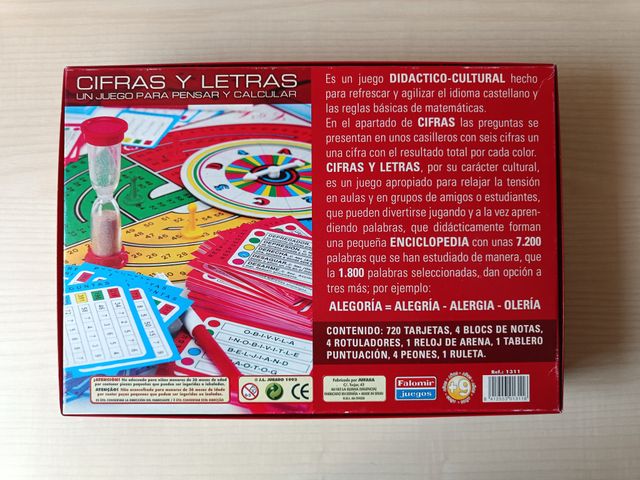 Cifras y Letras - Para pensar y calcular