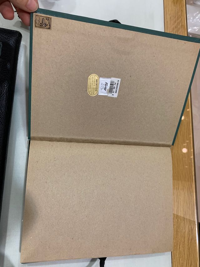 Diario antiguo plata 17x22cm