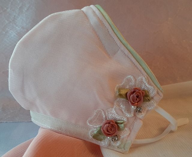 Mascarilla de comunión para niña