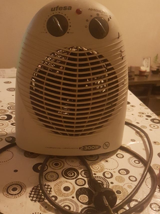 calefacción +ventilador