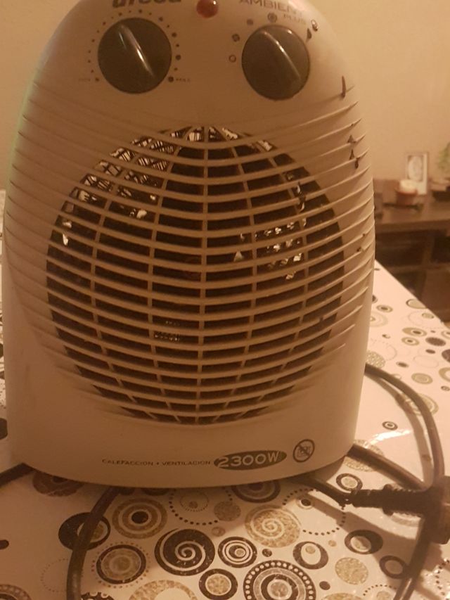calefacción +ventilador