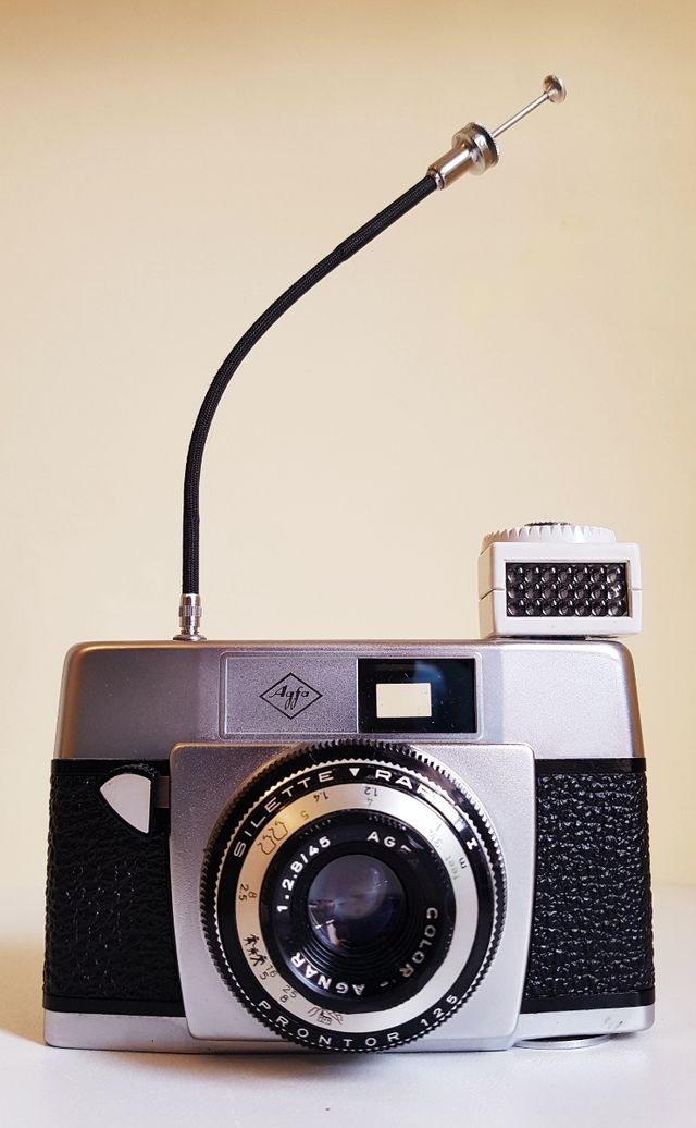 Agfa Silette Rapid I (1965) + funda + manual