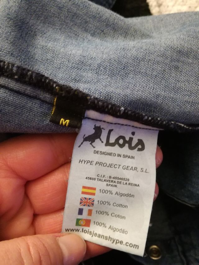 camisa vaquera Lois chico