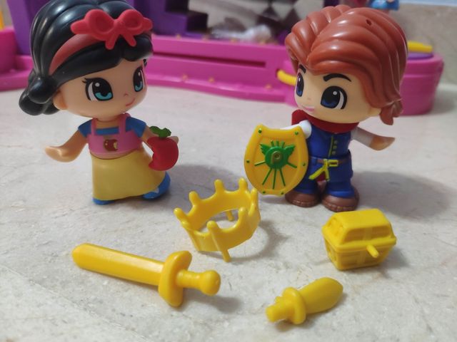 maletín coleccionista pinypon y figuras