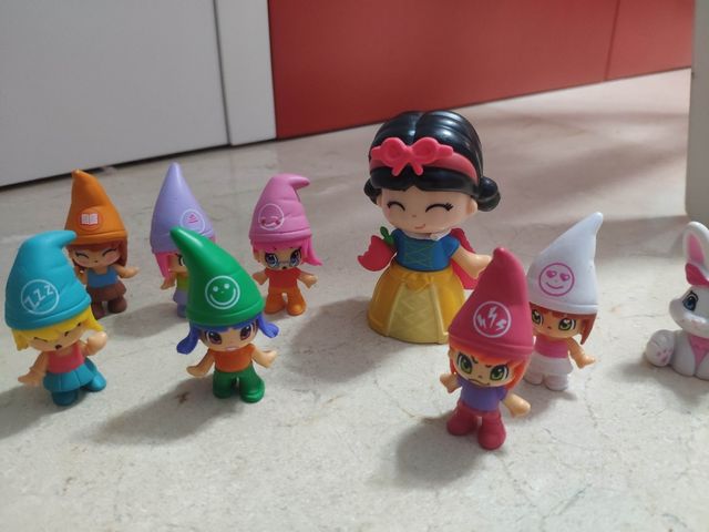 maletín coleccionista pinypon y figuras