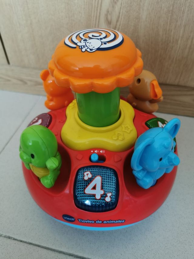 Tiovivo de animales Vtech como nuevo