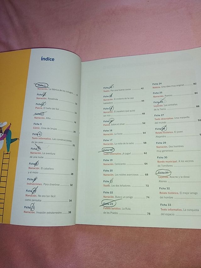 compresión lectora ,fichas de trabajo, primaria 4