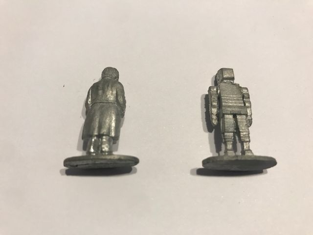 Figure piombo miniature