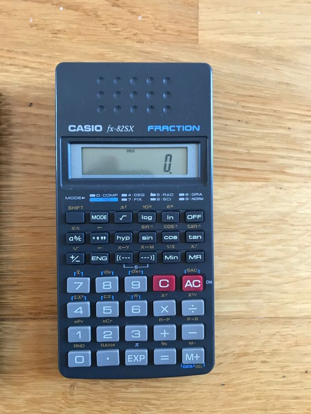 Casio ex-82SX FRAZIONE