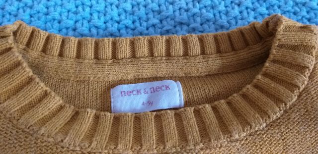 Jersey Neck and Neck niño