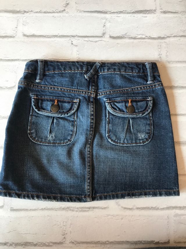 Minifalda de jeans para niña GAP