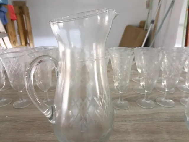 cristaleria años 50. La docena completa